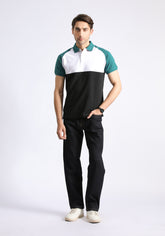 White & Black Polo